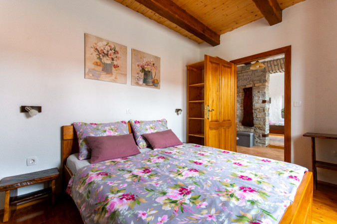 Apartment with fireplace and balcony, Apartments Roža, Roč - Istria, Croatia CROATIA