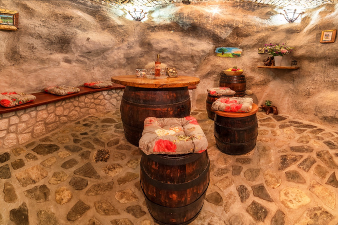 Apartment with romantic wine cellar, Apartments Roža, Roč - Istria, Croatia CROATIA