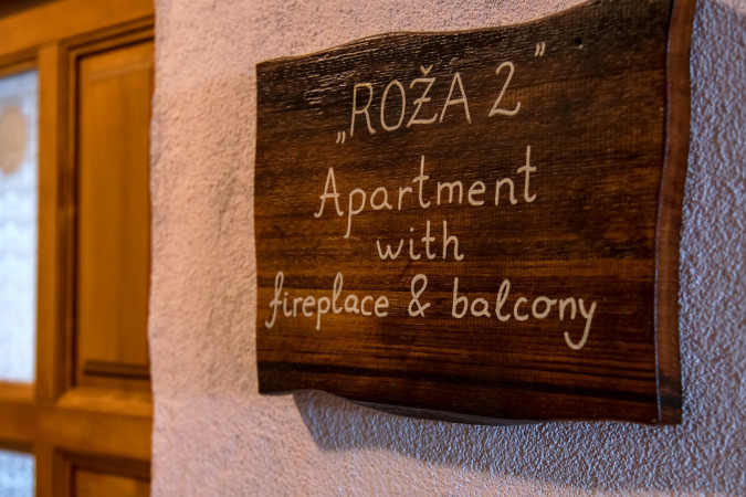 Apartment with fireplace and balcony, Apartments Roža, Roč - Istria, Croatia CROATIA