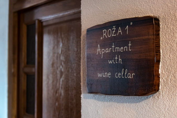 Apartment with romantic wine cellar, Apartments Roža, Roč - Istria, Croatia CROATIA